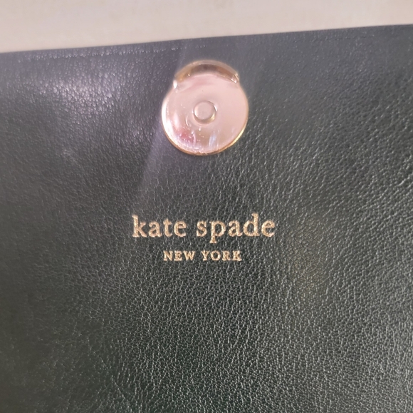 Kate Spade New York Nadine Green Leather Adjustable Strap Crossbody Bag - Picture 3 of 4